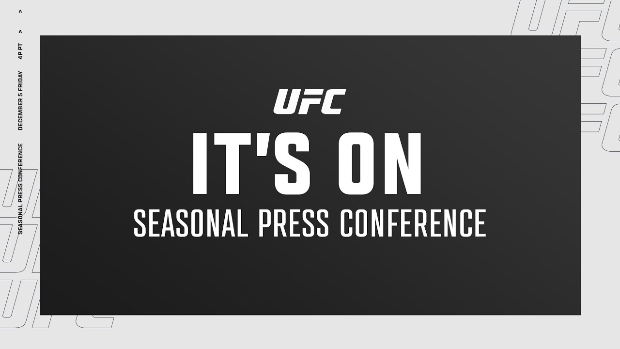 Пресс-конференция сезона UFC 2026