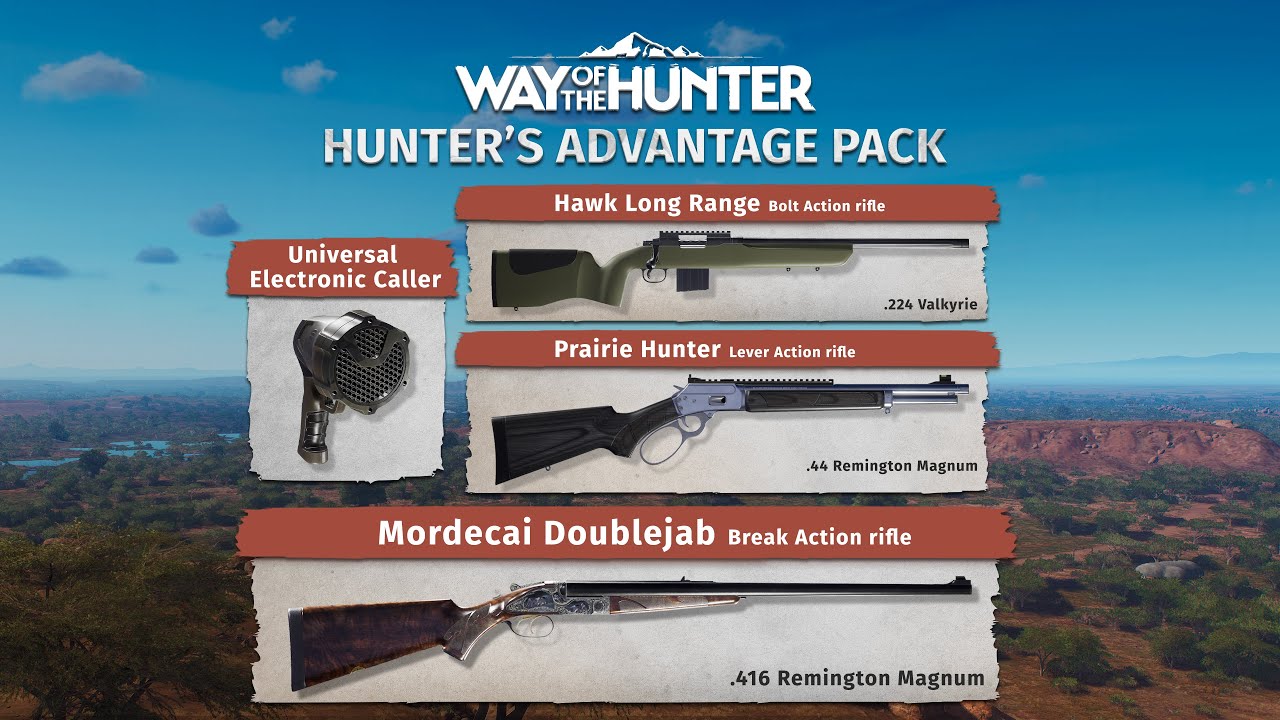 Hunter&rsquo;s Advantage Pack DLC! The good, the bad, and the ugly - Way of the Hunter