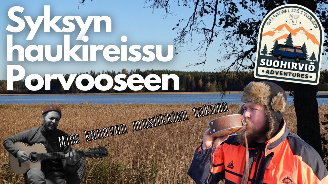 Syksyn haukireissu Porvooseen osa. 1/2 || Kanavan musiikkien tekijä esittelyssä.