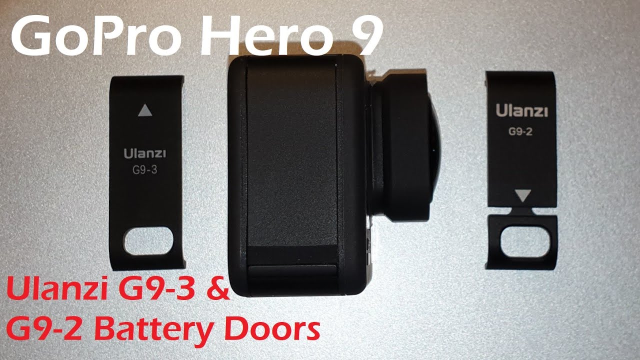 GoPro hero 9 Ulanzi replacement battery doors