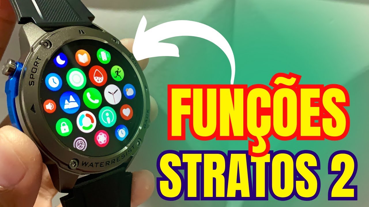 ZEBLAZE STRATOS 2 ULTRA E TODAS AS SUAS FUNÇÕES EM DETALHES!