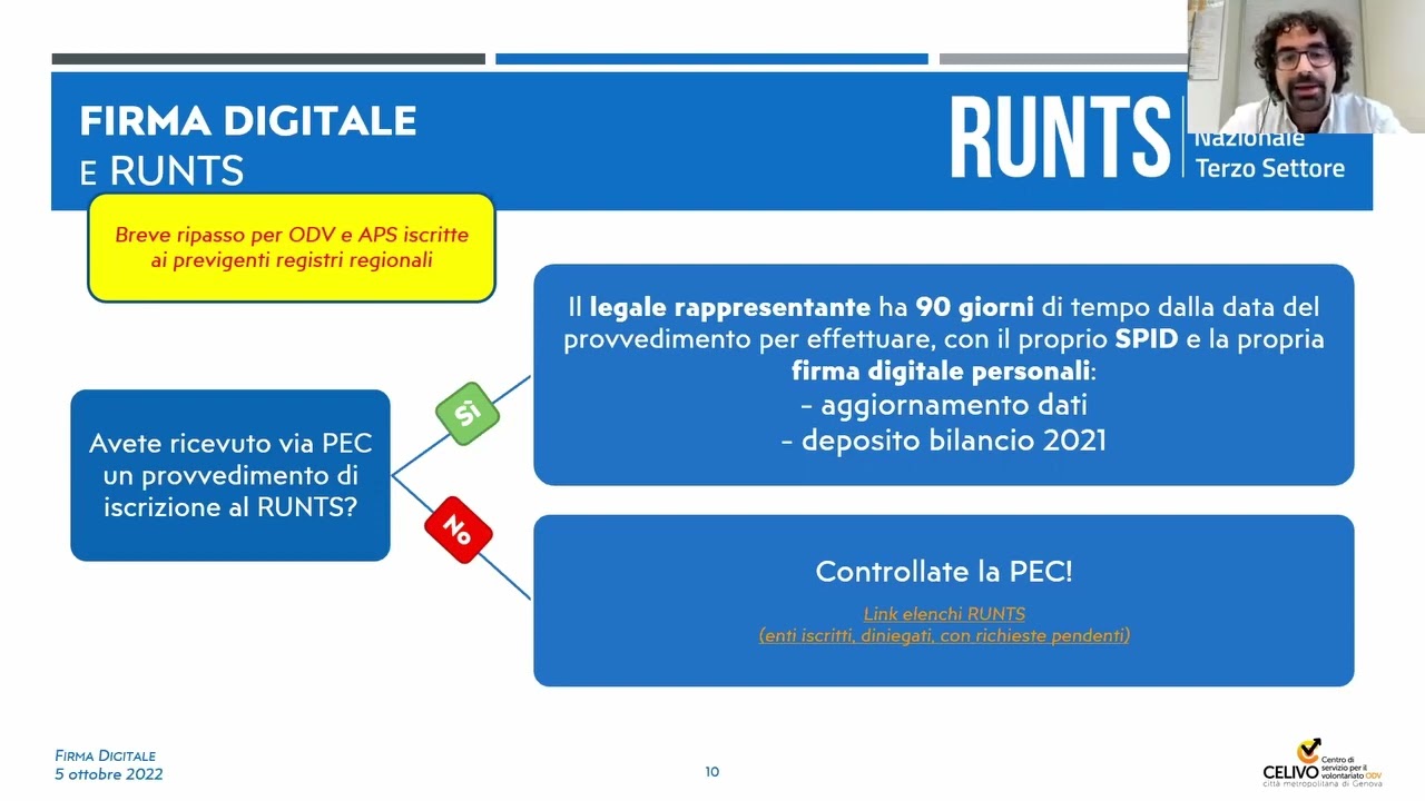WEBINAR - Strumenti digitali: La firma digitale  II Edizione    05/10/2022
