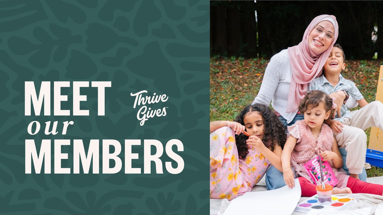 Meet Hind, An Art Teacher and Mom Who Finds Support Through Thrive Gives