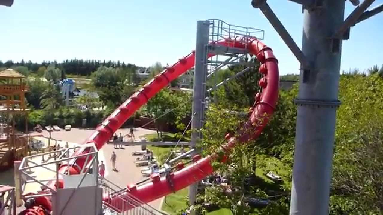 Stuck in double looping slide / im Doppel-Looping stecken geblieben