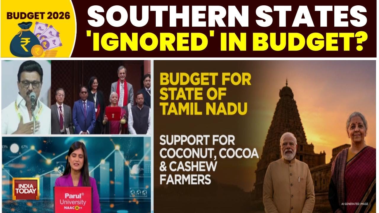 Budget 2026: Tamil Nadu And Kerala CMs Criticise Centre Over Fund Devolution And Mineral Corridors