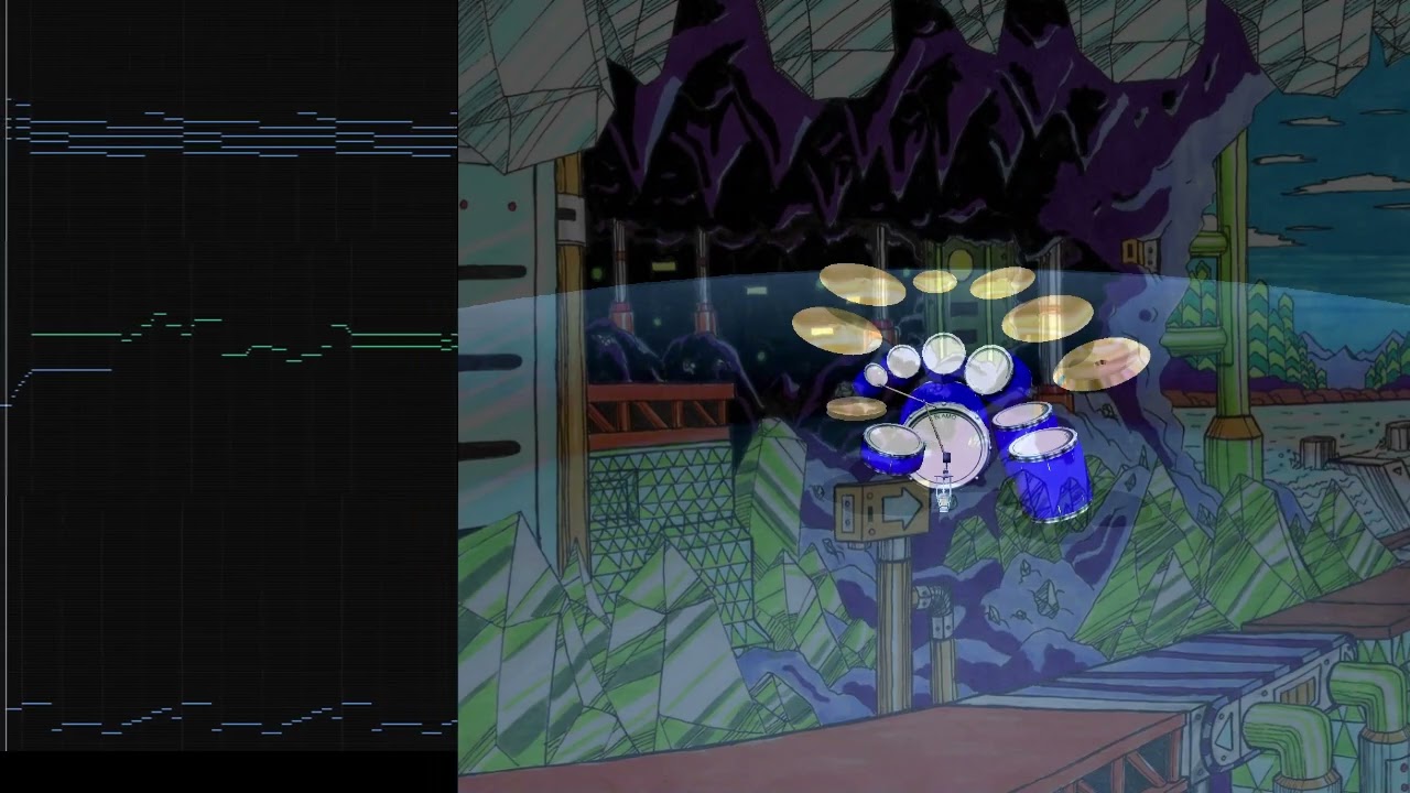 Sonic CD - Quartz Quadrant Present Remix (JP)