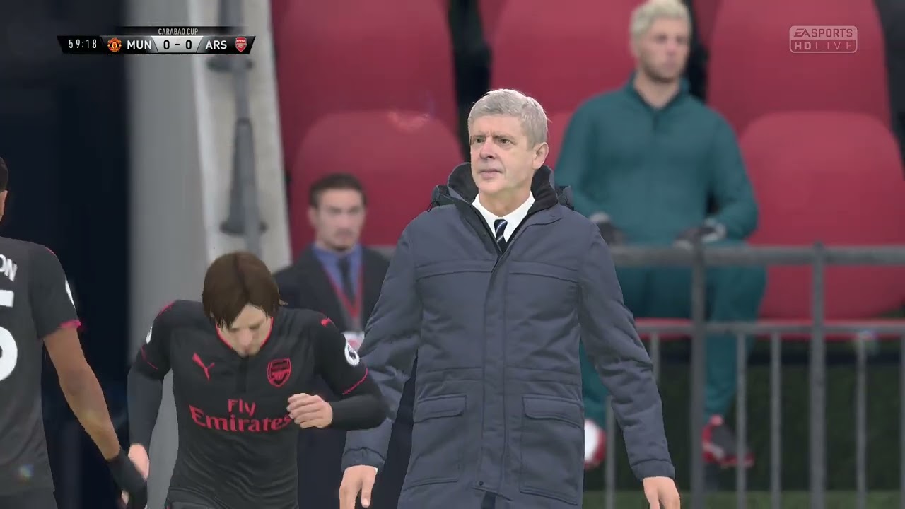 Manchester United VS Arsenal in Carabao final