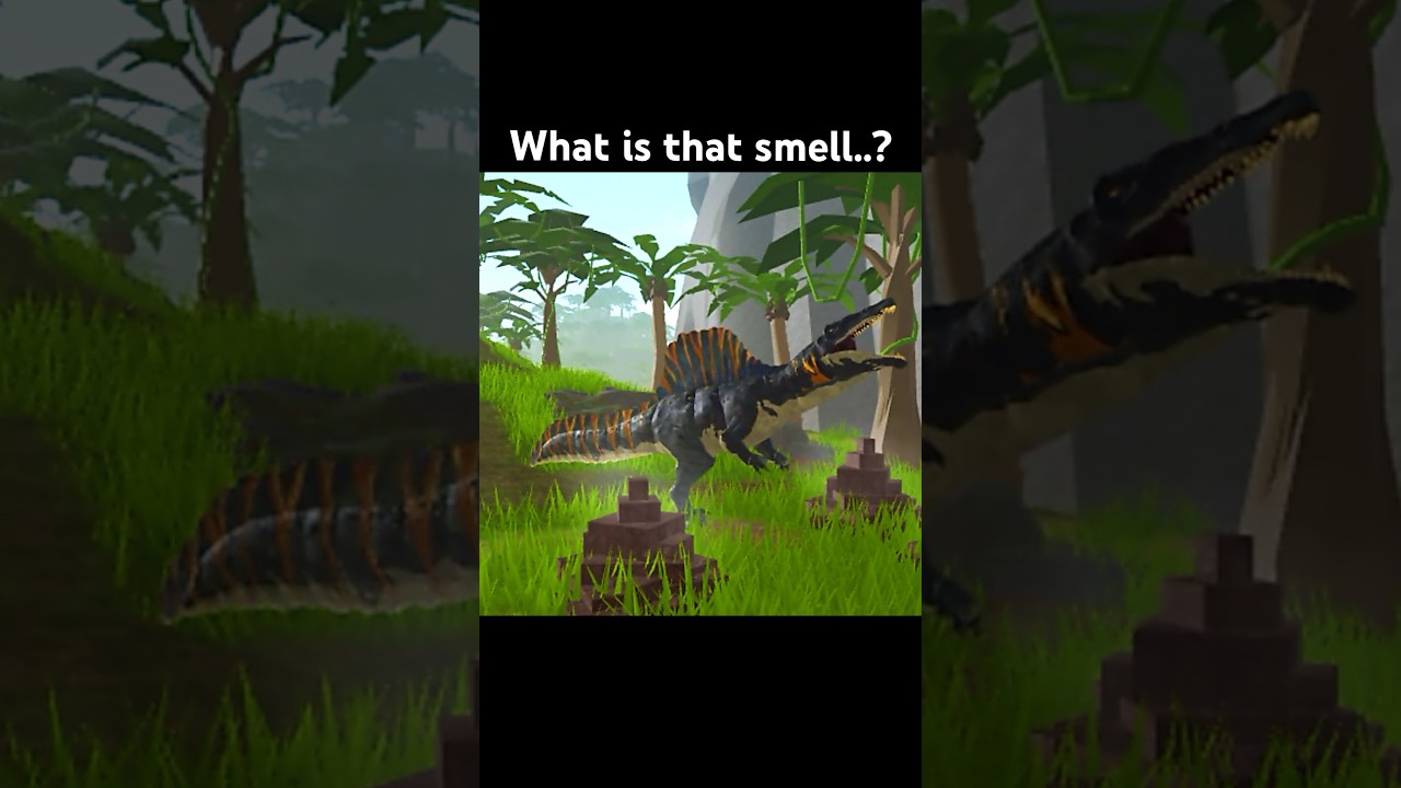Must be Spinosaurus!! | #jurassicworldrebirth x #dinosaursimulator #spinosaurus