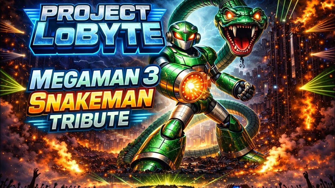 Mega Man 3 – Snake Man Theme | Melodic Techno Tribute 🐍⚡
