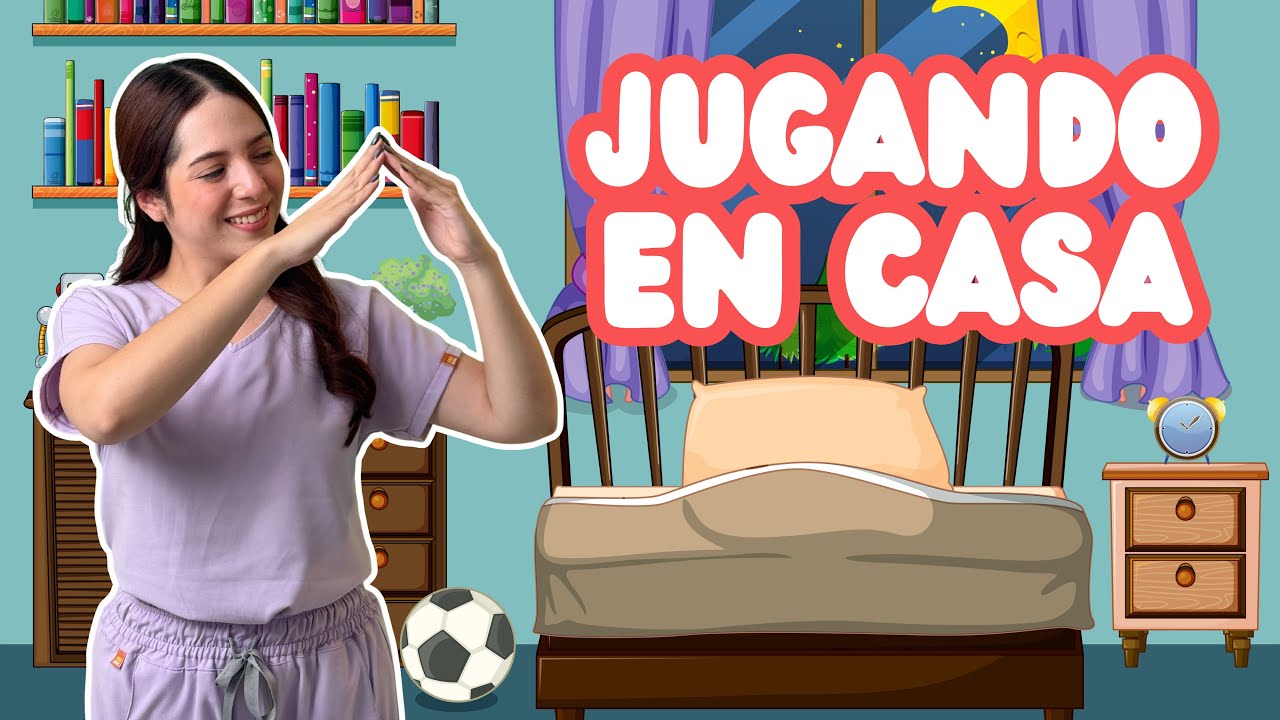 Juega en casa con Abi 🏠🙇🙇‍♀️ | Aprende sobre la familia y la casa | Spanish learning for toddlers
