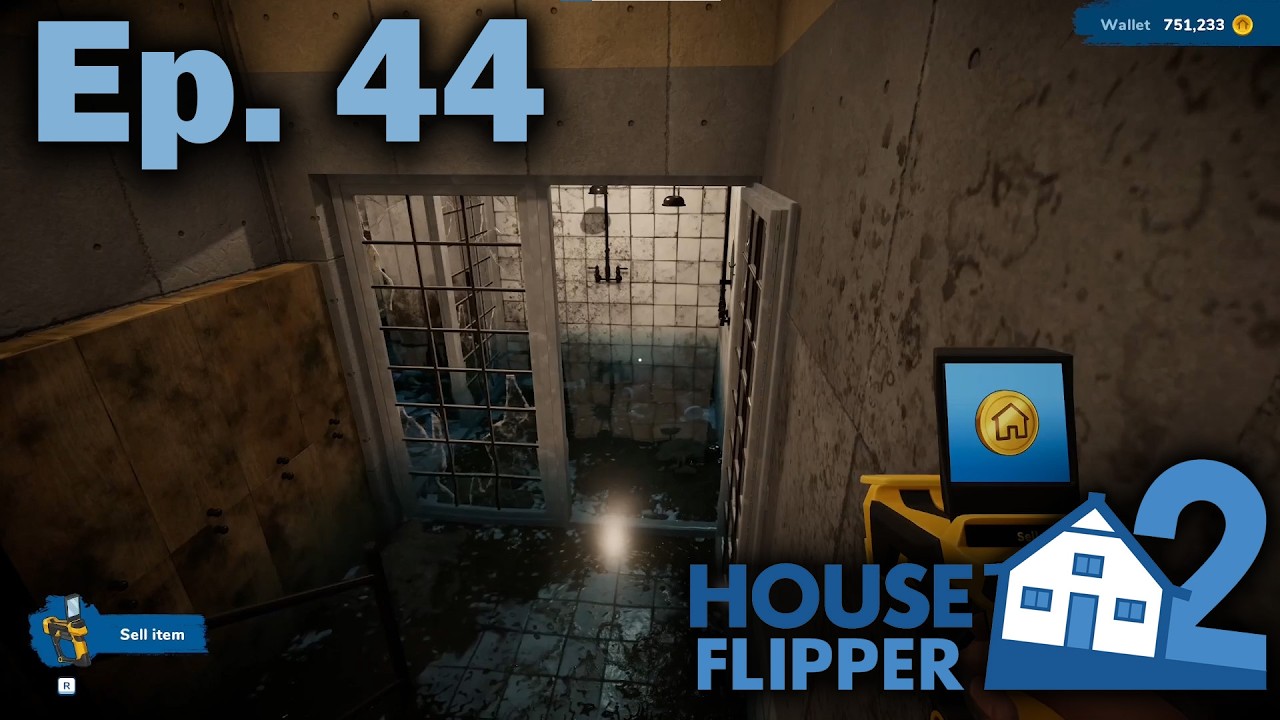 House Flipper 2 - House with a bunker (w/commentary)