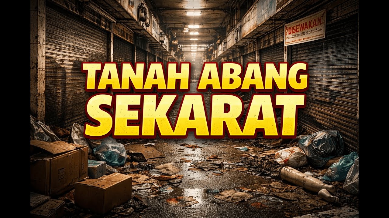 Tanah Abang Sepi: Alarm Terakhir Ekonomi Indonesia