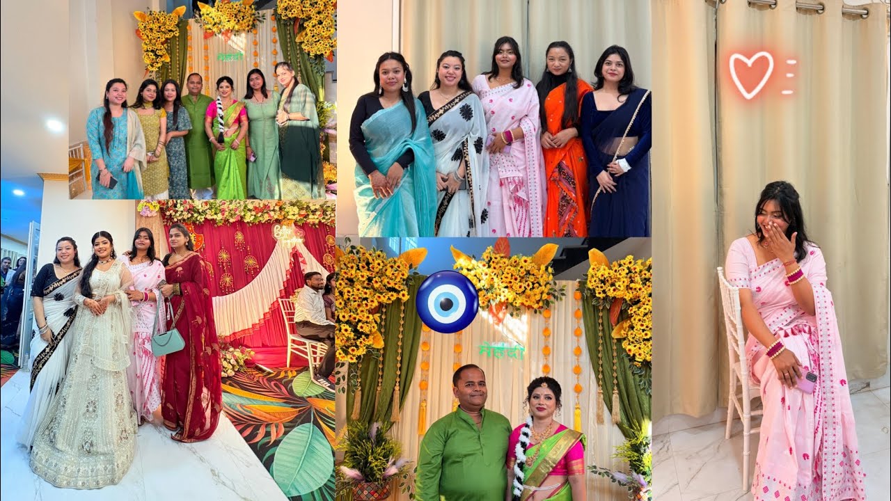 Cuties 😍 25th Anniversary of uncle and auntie ❤️ #dailyvlog #trending #ytvlog #assamese #anniversary