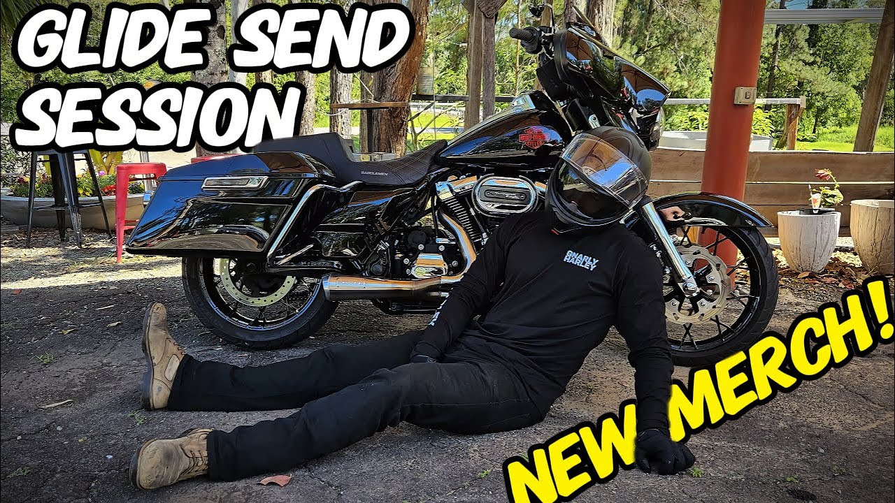 Катаюсь на своём первом Electra Glide! + Закусочная Mrs Brown’s и НОВЫЙ ТОВАР!