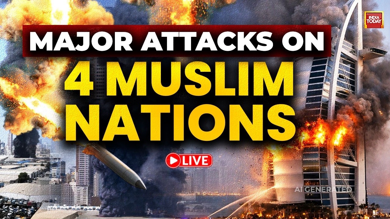 US-Iran-Israel War Live: Iran Rains Missiles On Israel | Iran Attacks Israel | Israel Attacks Iran