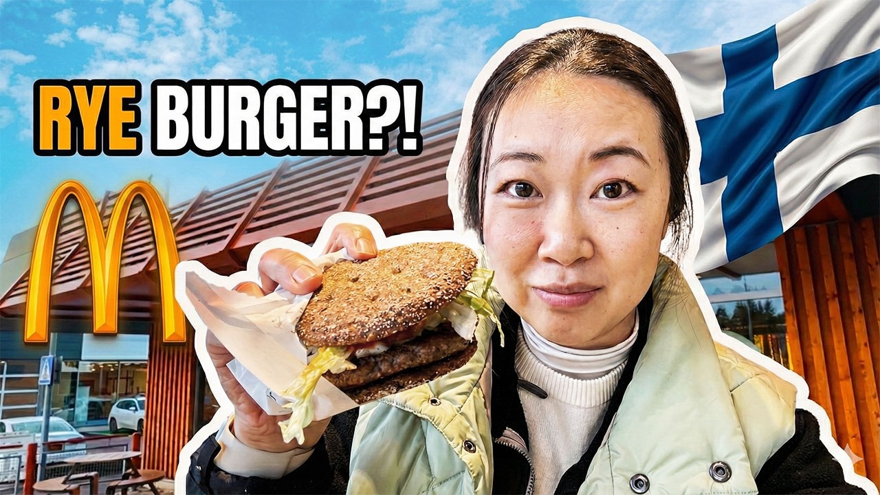 McDonald's Finland: Rye Bread Burgers & Real Prices 🇫🇮