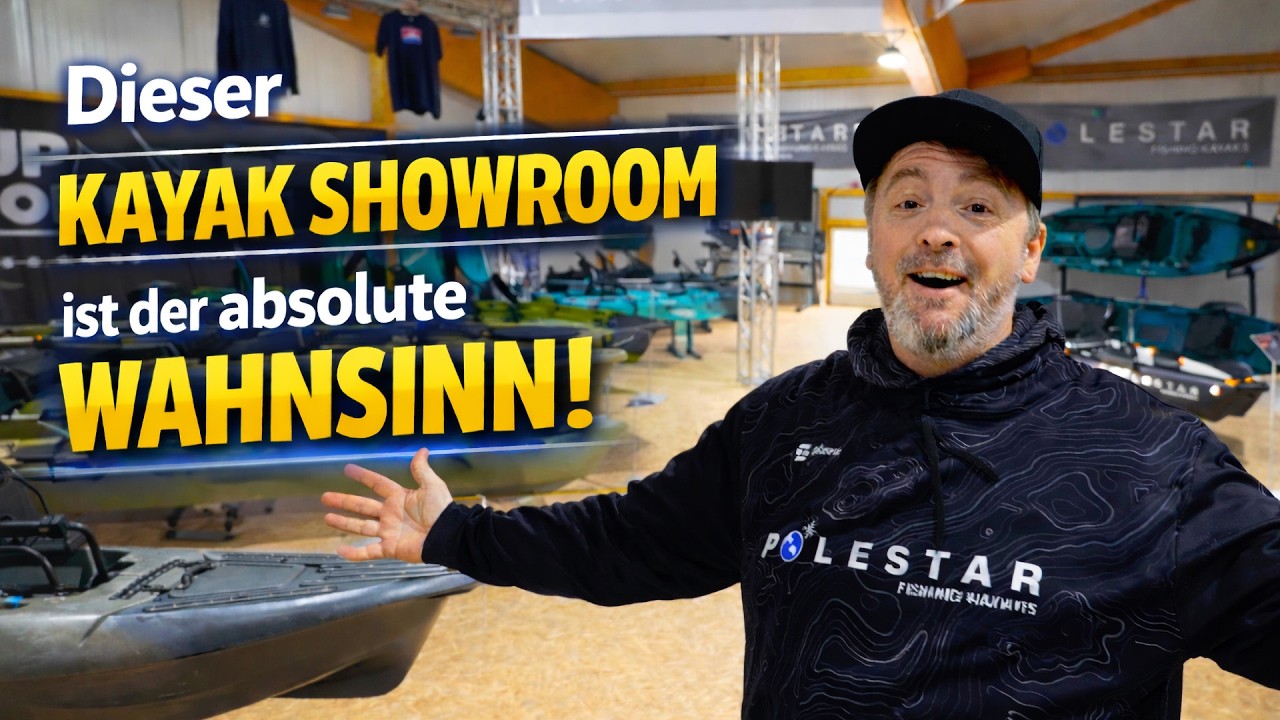 Dieser KAYAK SHOWROOM ist der absolute WAHNSINN! // Führung durch die Polestar Kayaks Ausstellung