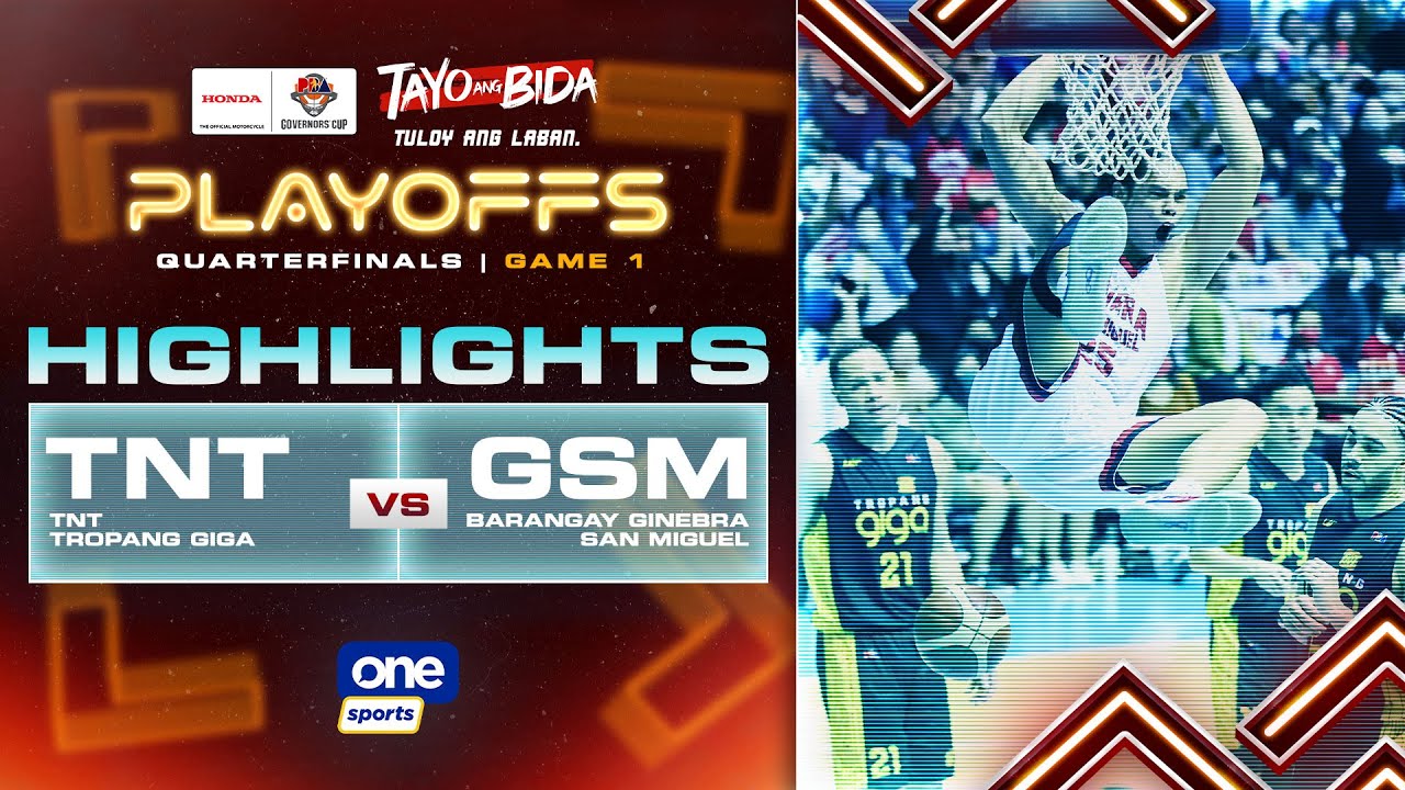 Ginebra vs. TNT Quarterfinals Game 1 highlights | PBA Governors' Cup 2021 - March 16, 2022