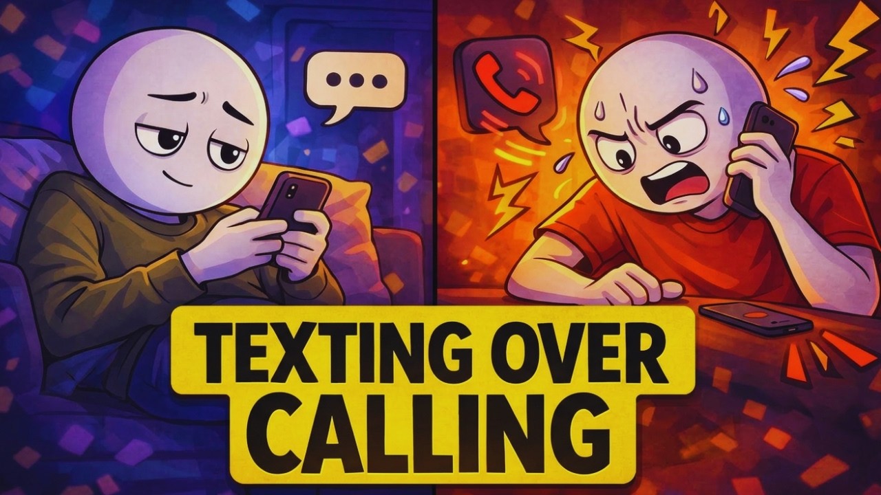 The Psychology of People Who Prefer Texting Over Calling Always