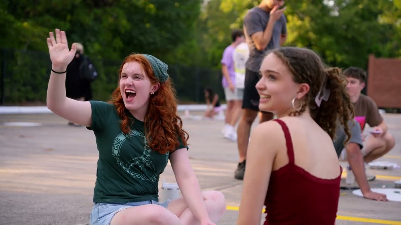 Senior Paint Your Parking Spot Tradition | The John Cooper School