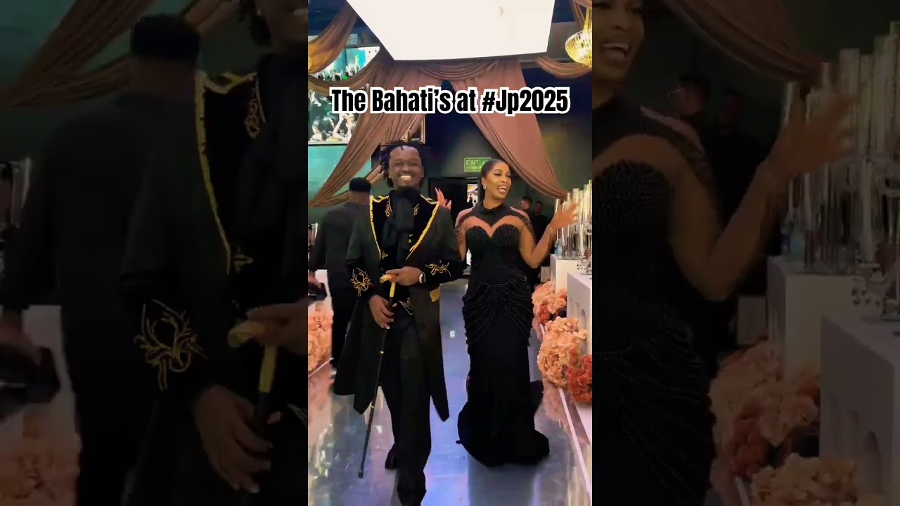 Bahati and Diana at Juma Jux wedding #Jp2025 #kenyasafariwedding #jumajux