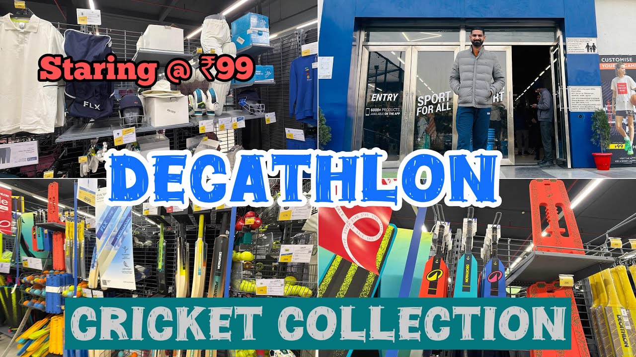 Decathlon Cricket Collection Affordable & Quality Cricket Gear Review #decathlon #cricket #shopping 