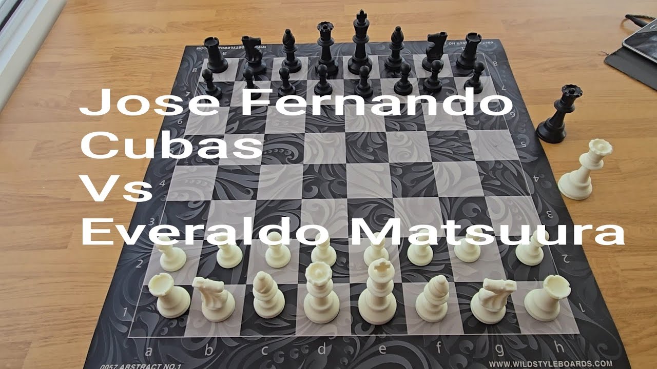 Actual Game  Jose Fernando Cubas Vs Everaldo Matsuura