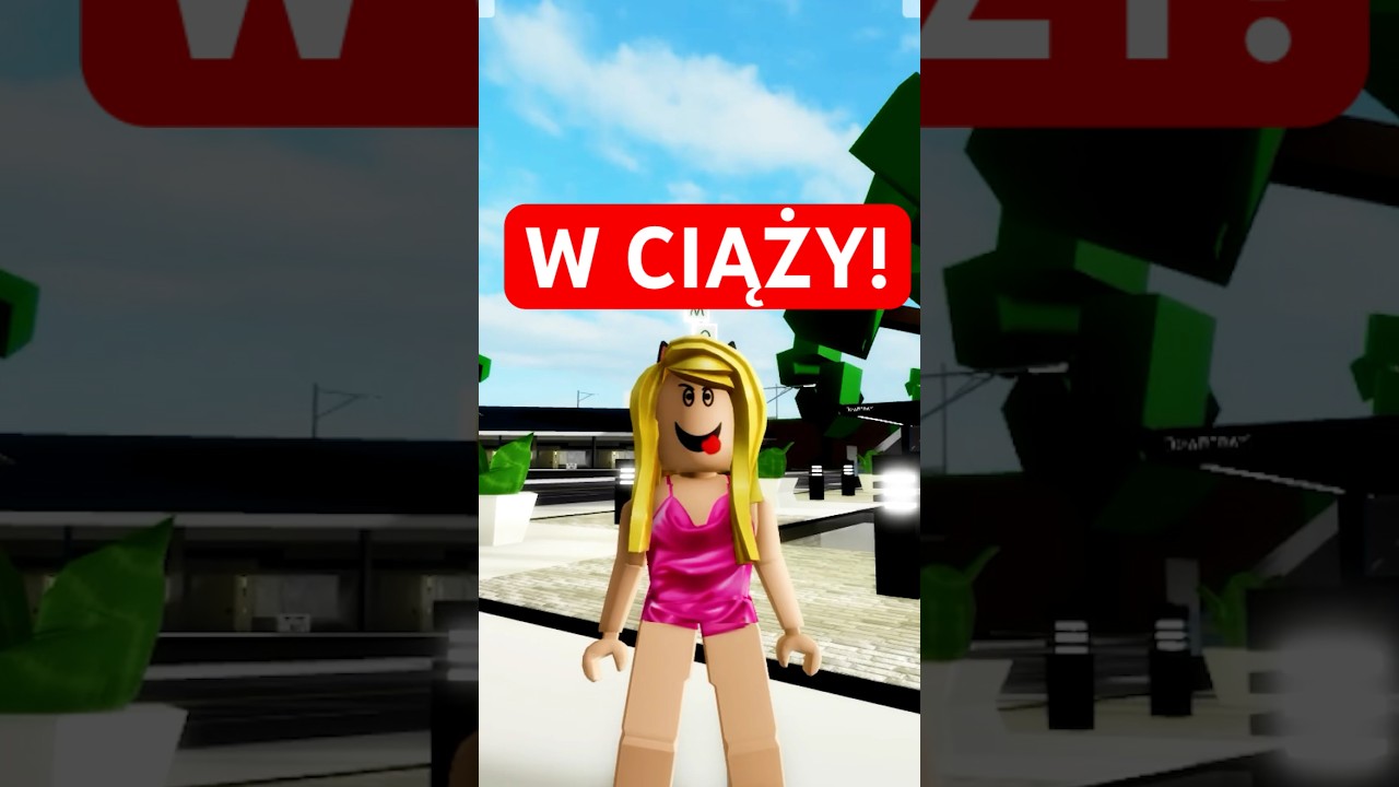 JAK BYĆ W CIĄŻY w Roblox?! 👀#shorts #brookhaven #roblox
