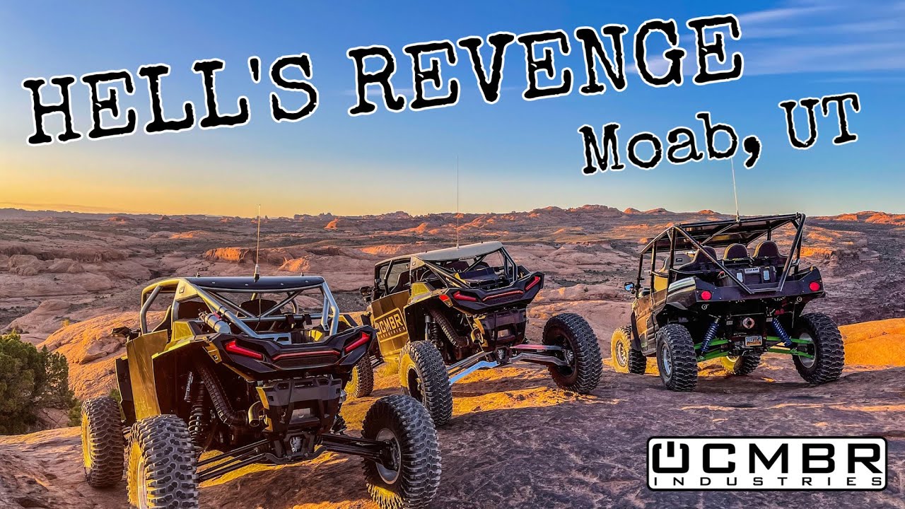 «Адская месть» и «За скалами» | Моаб, Юта | RZR Turbo S, Teryx, UTV, SXS