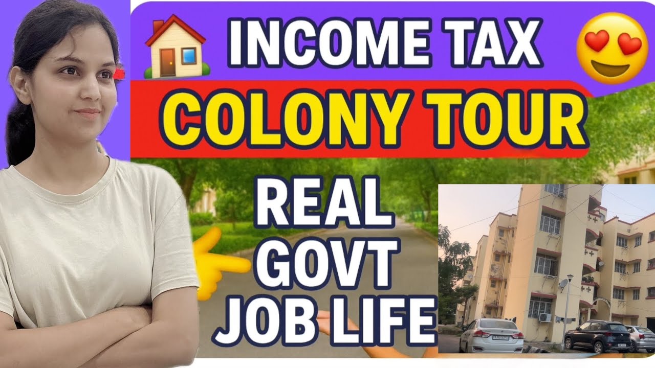 INCOME TAX COLONY 🏡✨REAL GOVT JOB LIFE 👀🔥#viralvideo #trendingvideo #youtubevideo 