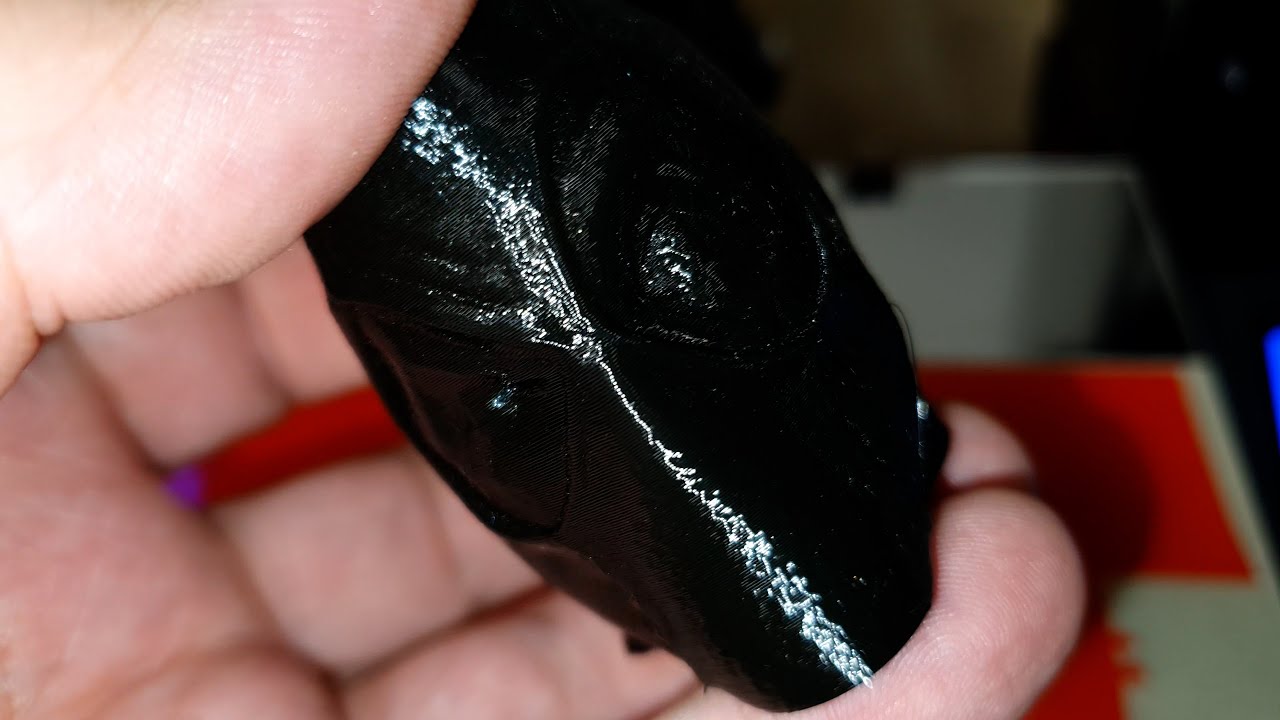 Krátký extruder v6K1 - test měkké 