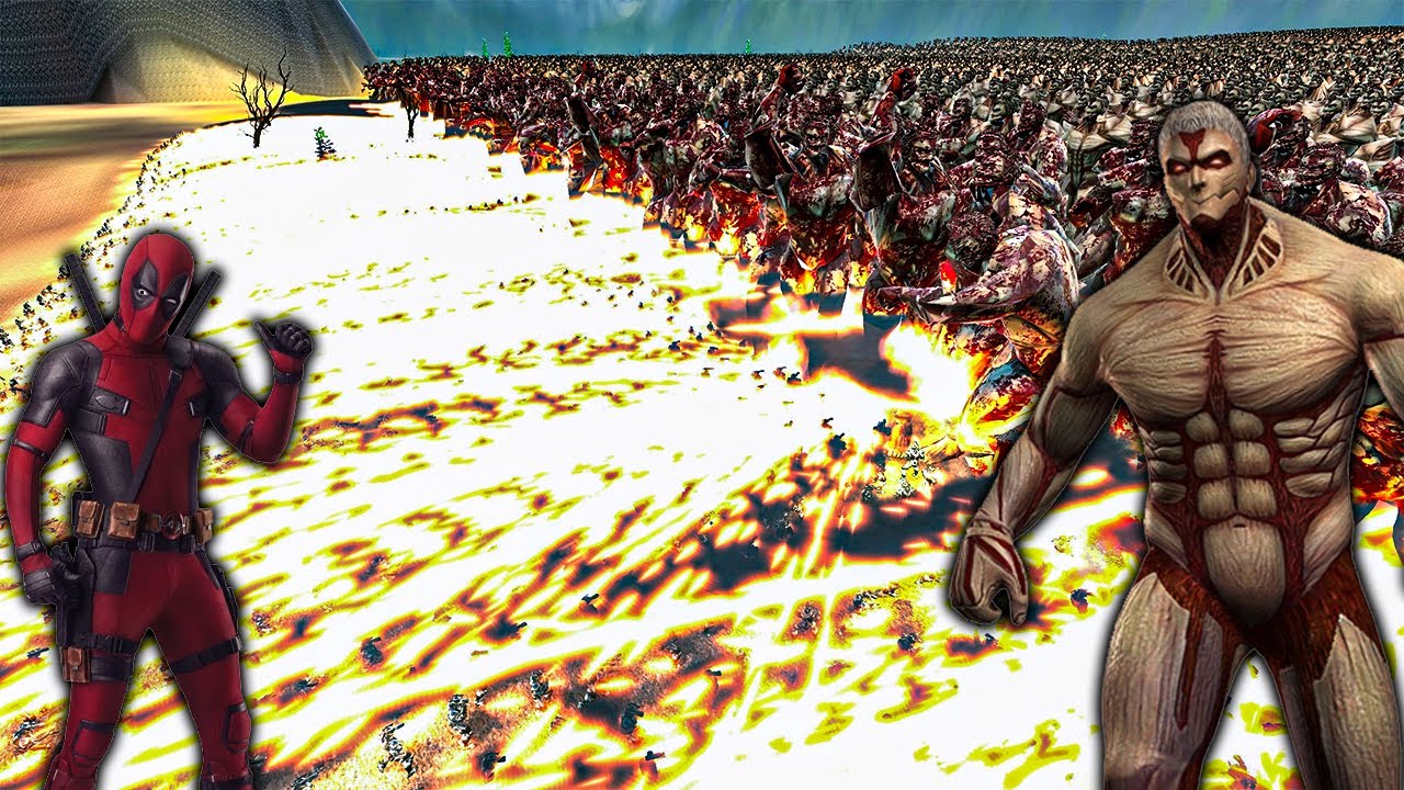 Can Super Heroes Stop 10000 Titans - Ultimate Epic Battle Simulator 2