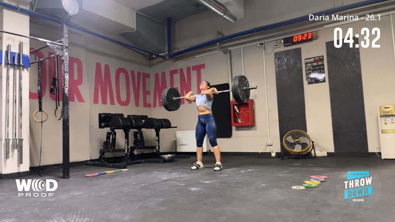 Varna Throwdown Qualifiers- 26.1- Elite female- Marina Daria, @TheForge