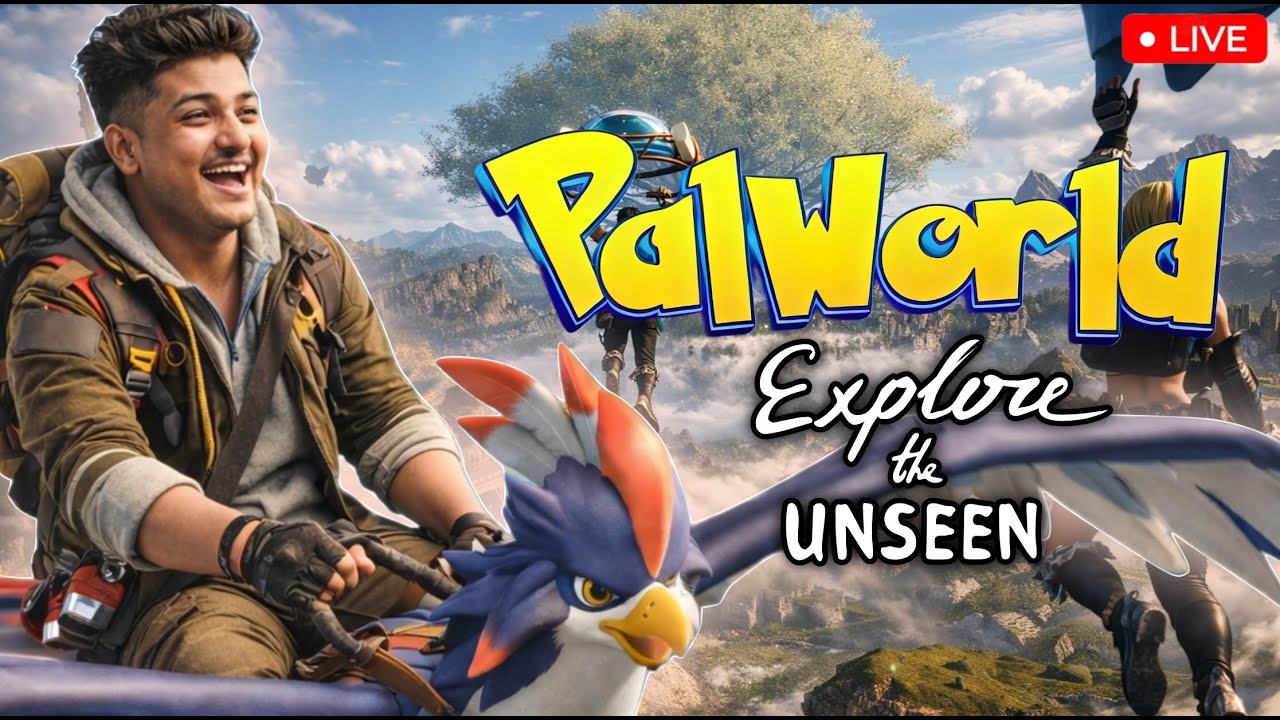 PALWORLD LIVE | GHOOMI GHOOMI KARENGE | #palworld #palworldlive #gaming #live
