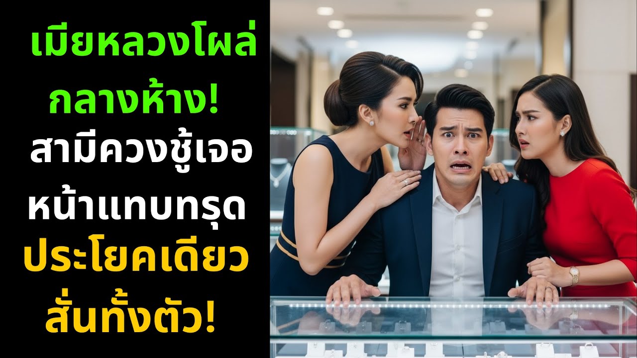 สามีพาชู้เดินห้างปีใหม่ เมียยิ้มถามเบาๆ 