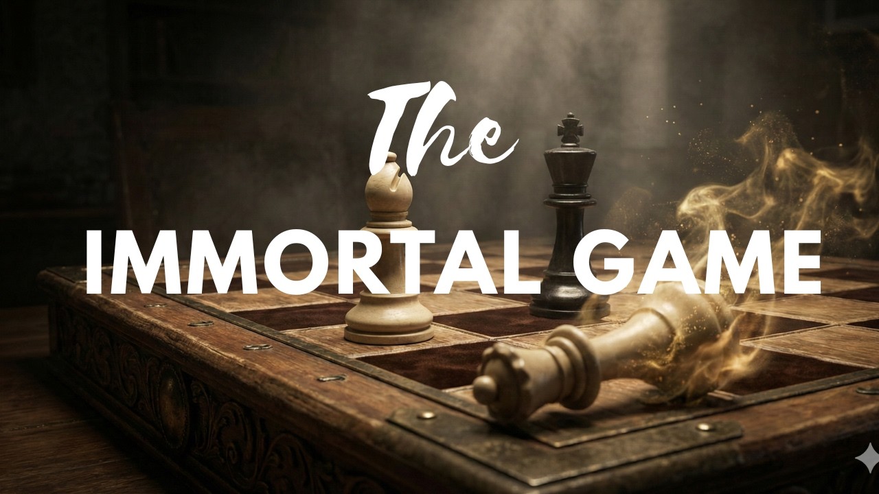 The Immortal Game: Anderssen vs. Kieseritzky (London 1851).