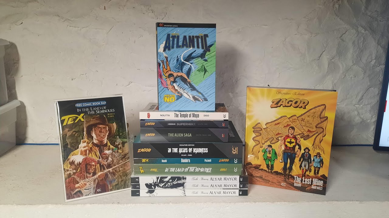 Epicenter Comics - Tex, Zagor, Mr. No, Super Mike, Alvar Mayor - Bonelli Comics