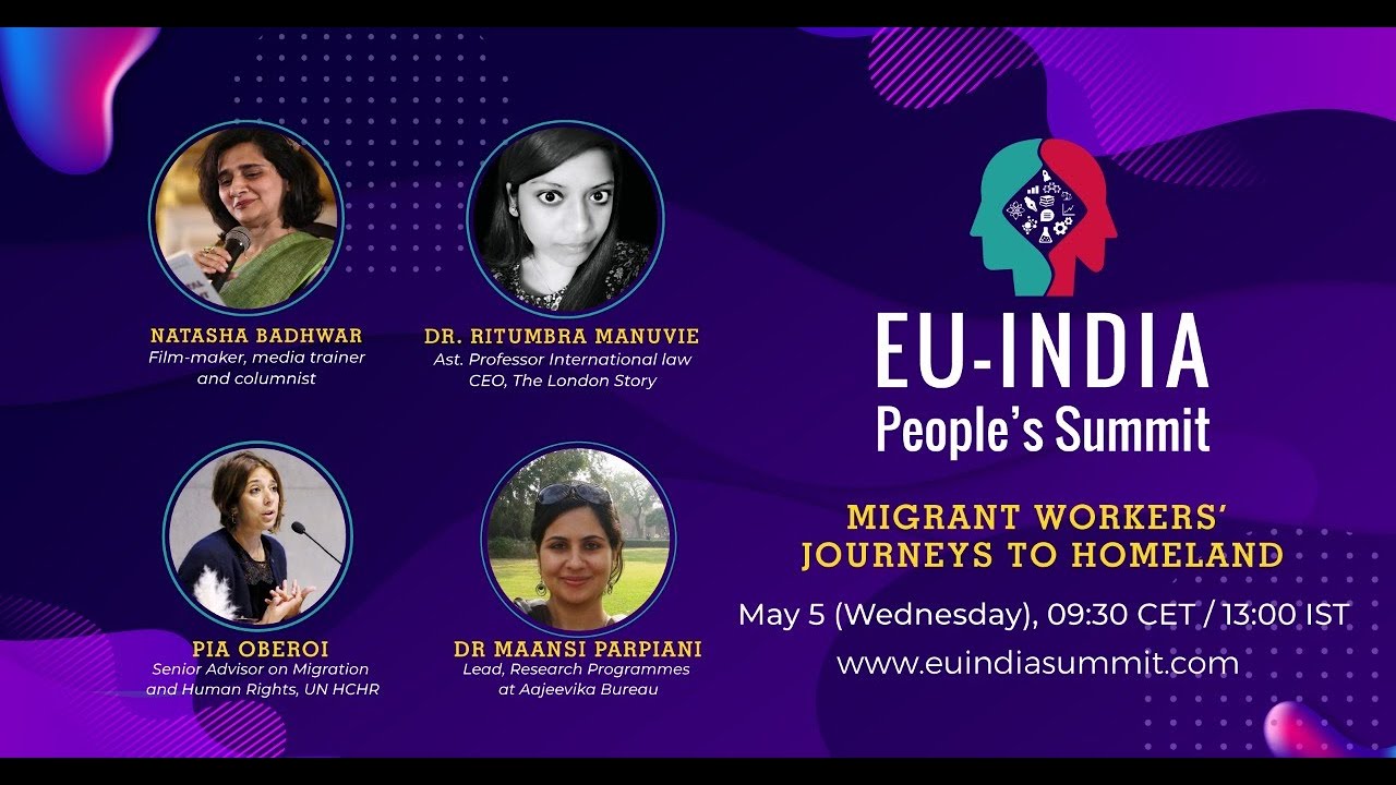 Migrant Workers' Journeys to Homeland: The EU-India People's Summit LIVESTREAM