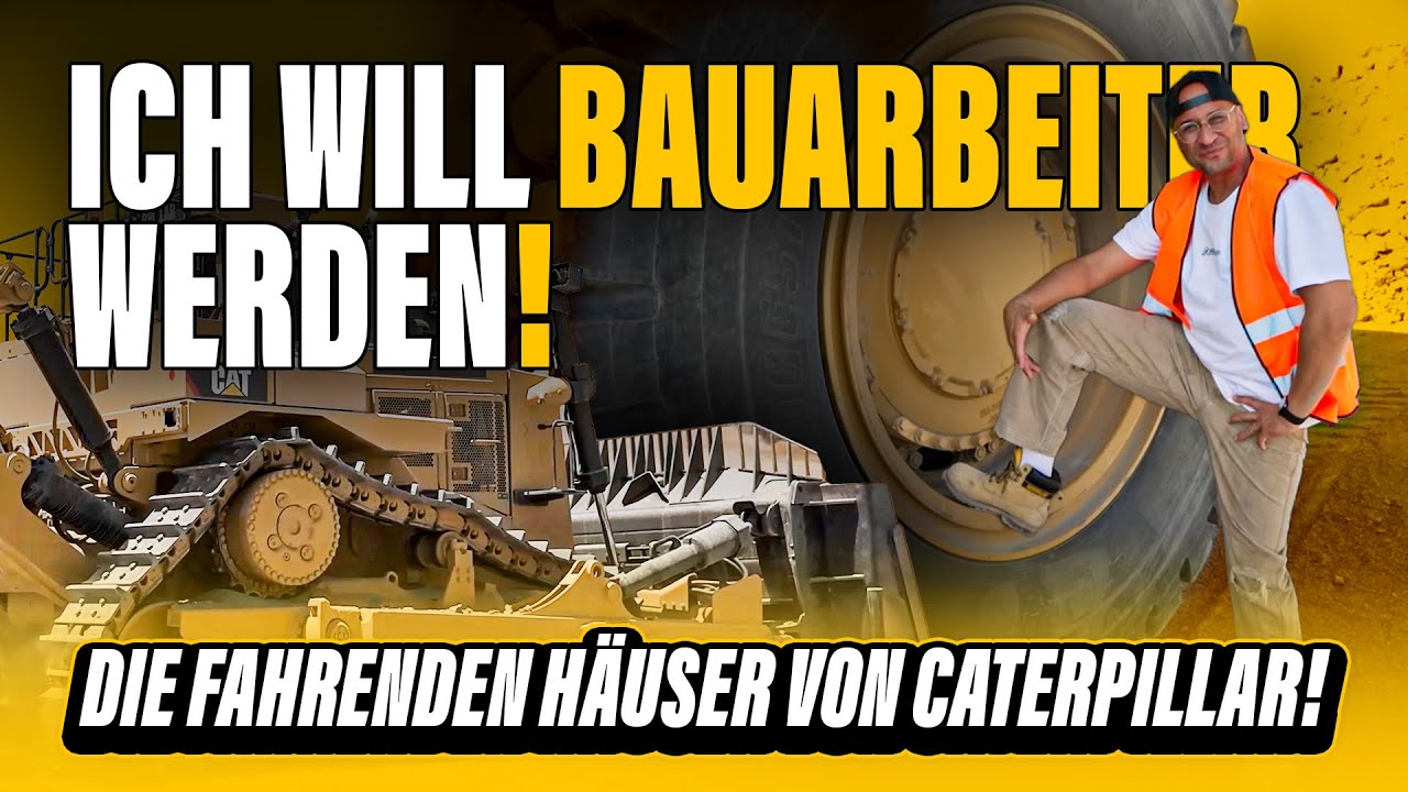 JP Performance - Ich will Bauarbeiter werden! Die fahrenden Häuser von Caterpillar!