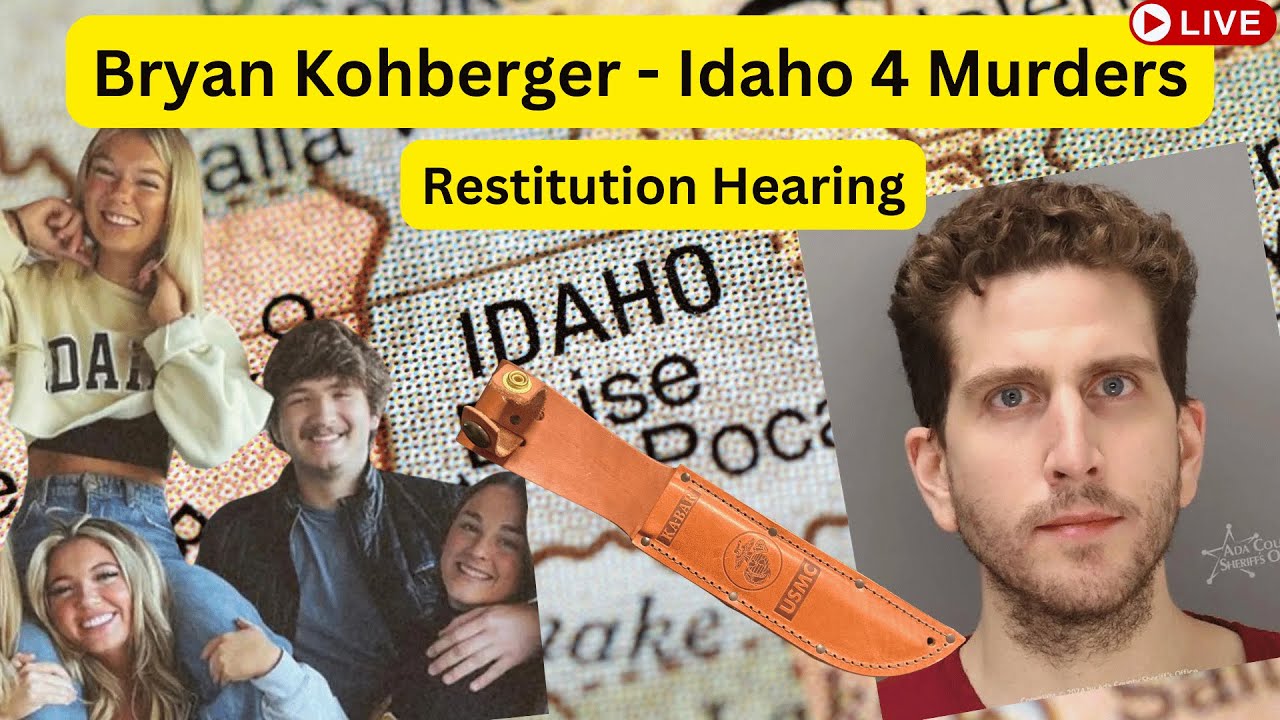 Bryan Kohberger - Restitution Hearing
