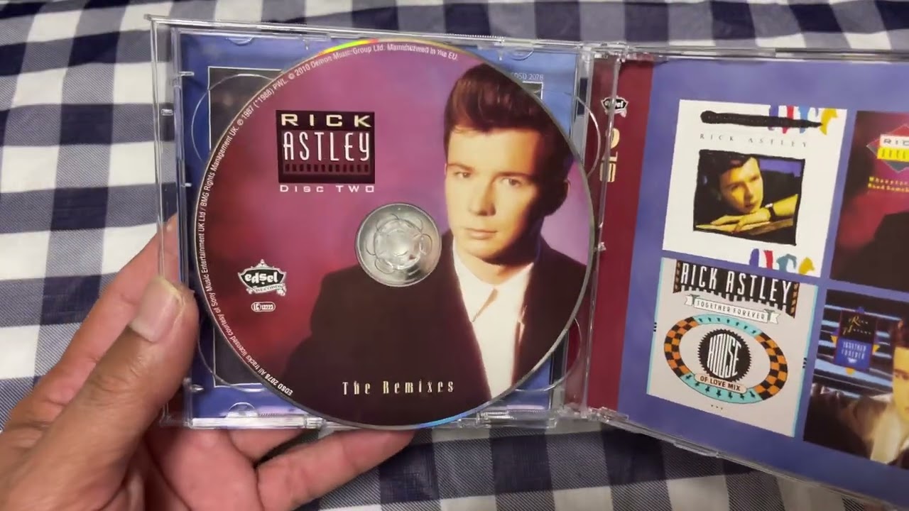 Rick Astley Whenever You Need Somebody (Deluxe 2 CD Edition) Unboxing