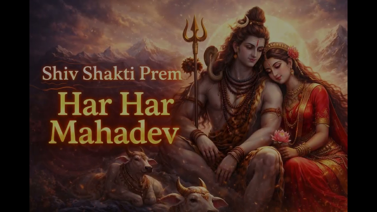 Shiva & Parvati Divine Love Story | Har Har Mahadev | New Mohadev song | shiva song 2026 #mohadev
