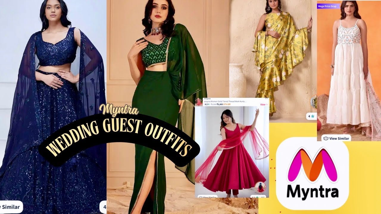 Myntra Wedding Season Haul #haul #wedding #grwm #outfit 