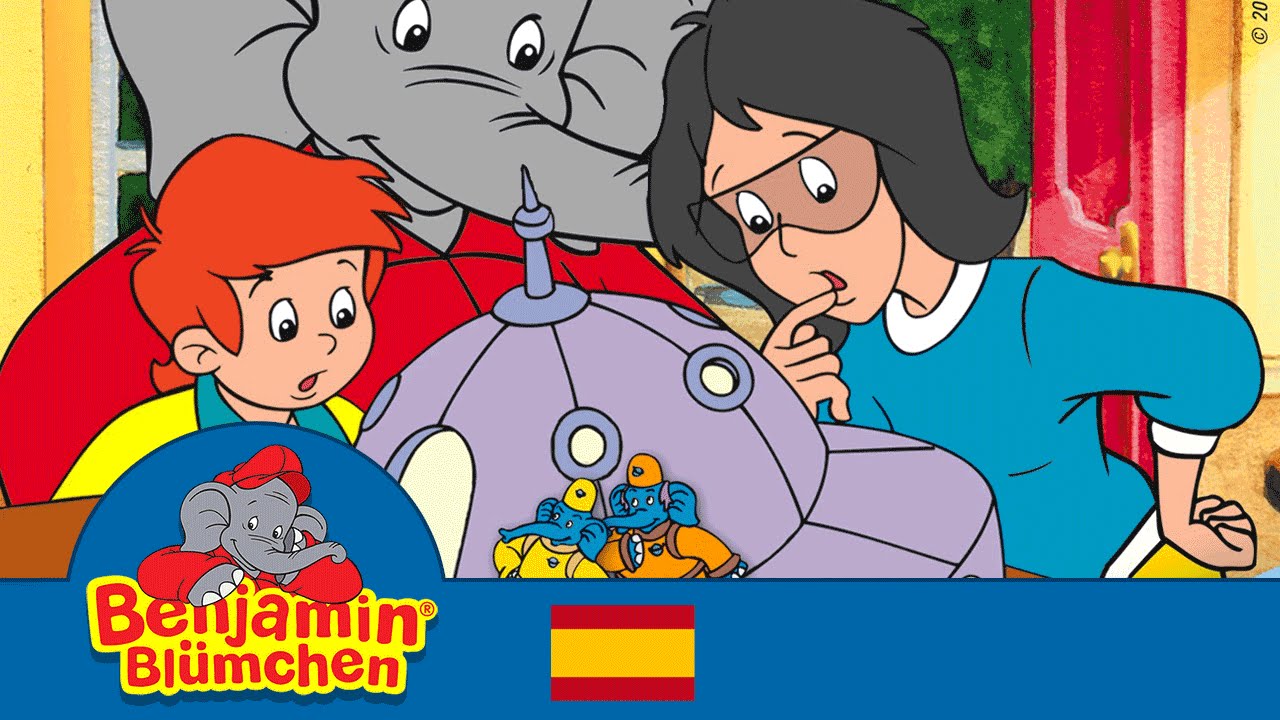 Benjamin el elefante - Benjamin y los elefantes azules - Full episode in Spanish