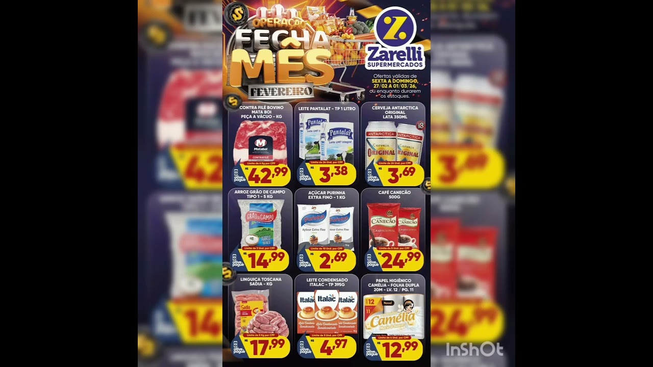 Gravação Jingle 27/02 Supermercado Zarelli 