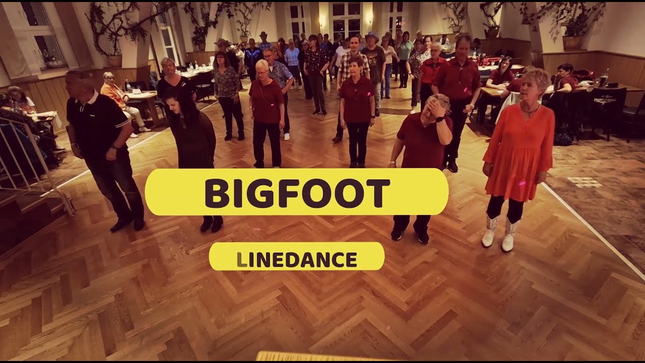 BIGFOOT - Line Dance (Official Dance Demo) Choreo by Ole Jacobson & Nina K.