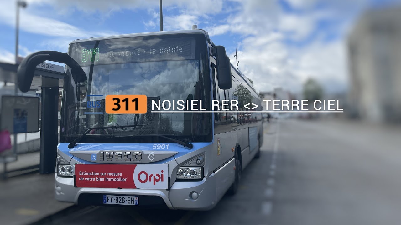 [TRAJET] Ligne 311 RATP - Iveco Urbanway 12 GNC