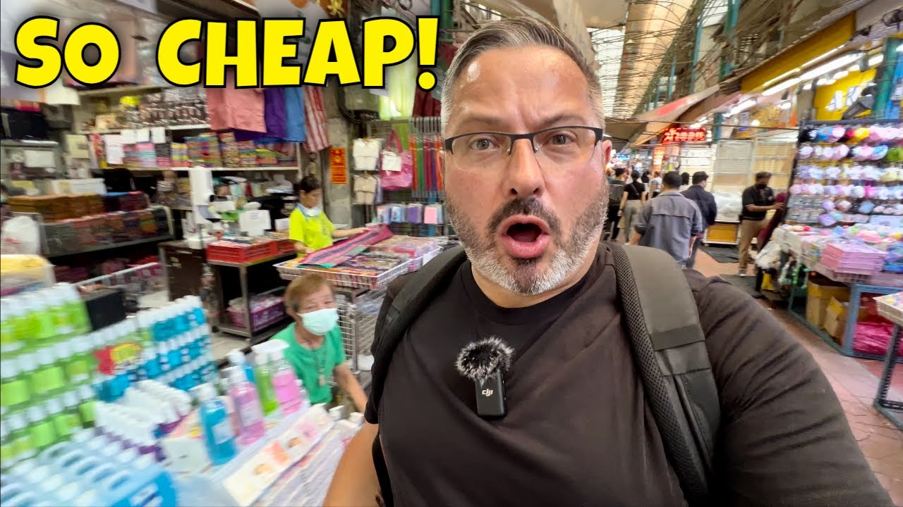 Shopping At The CHEAPEST Market In Bangkok, Thailand