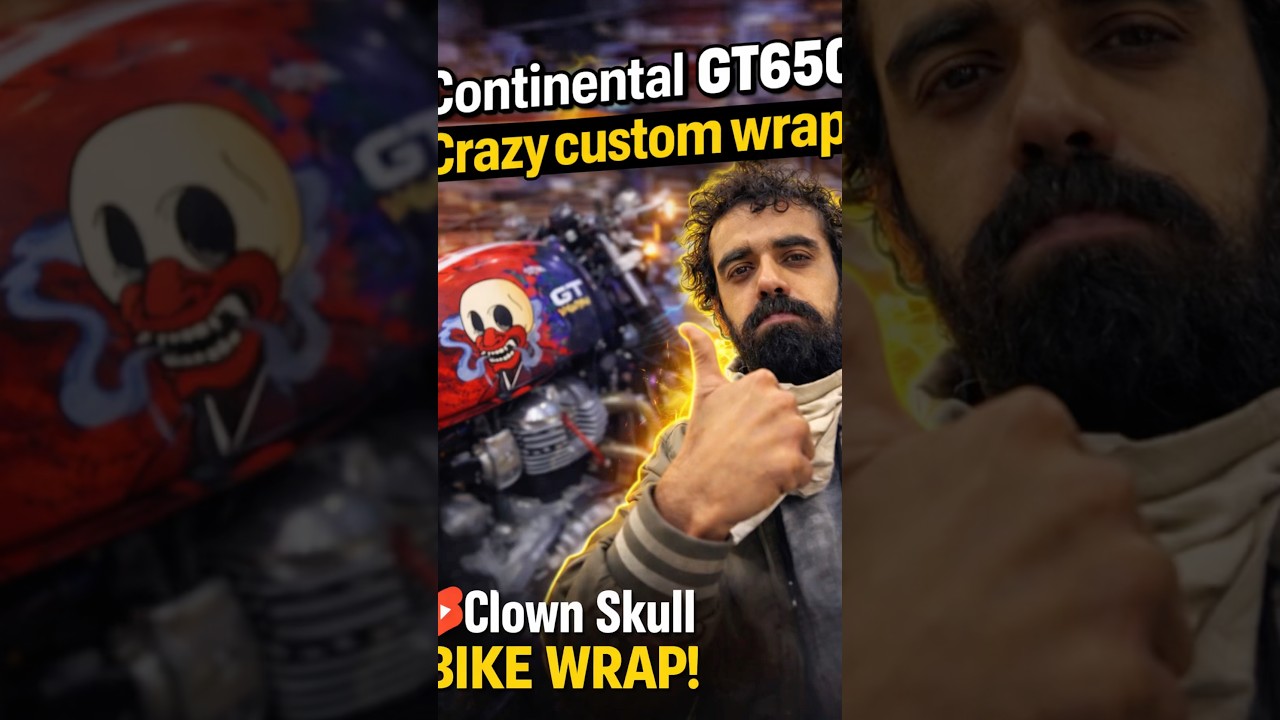 Next-Level Custom Wrap on GT 650 🔥