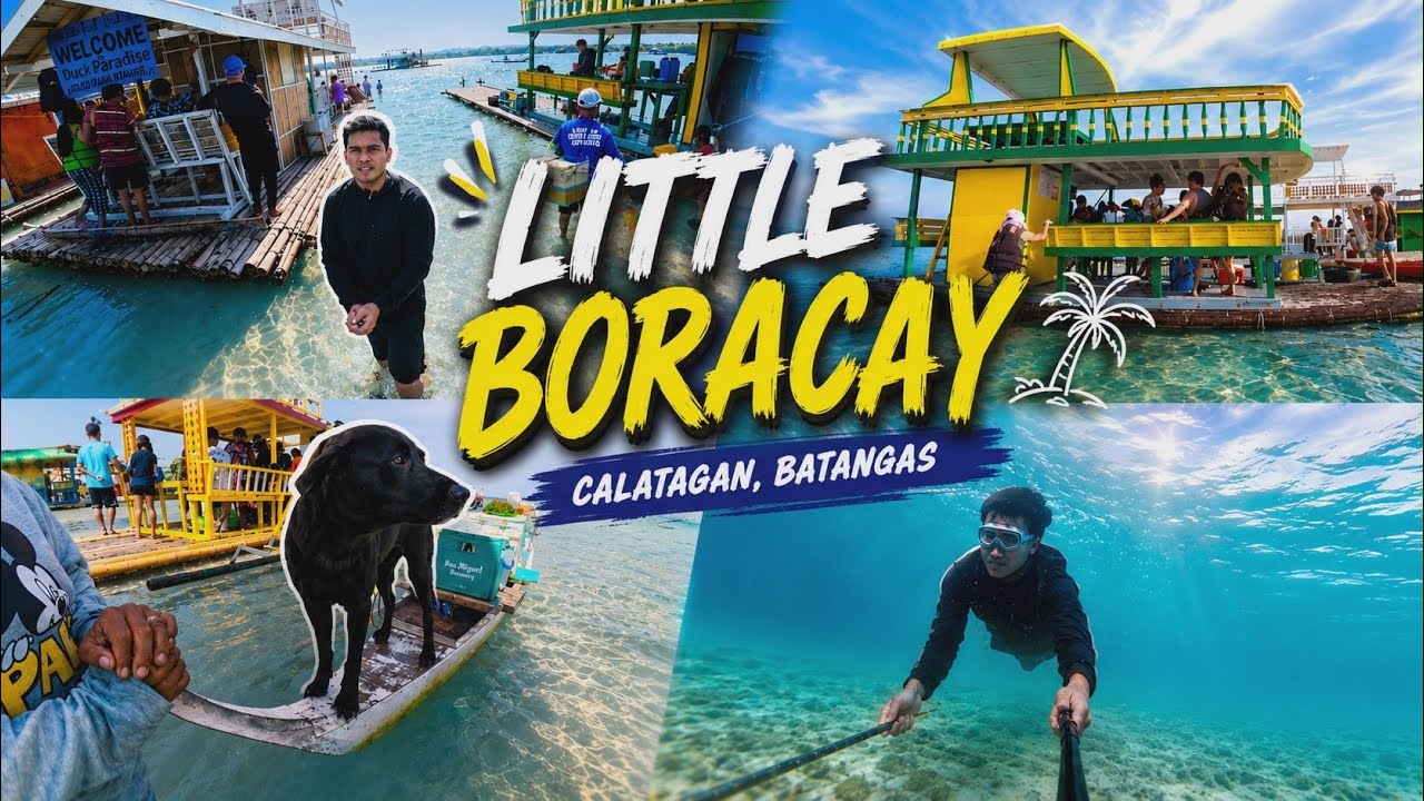 Little Boracay Floating Cottage | Calatagan Batangas | Sandbar | Philippines | Uncle Jem TV